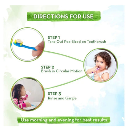 Mama Earth, Kids Toothpaste, Berry Blast, Fluoride Free, 100% Natural