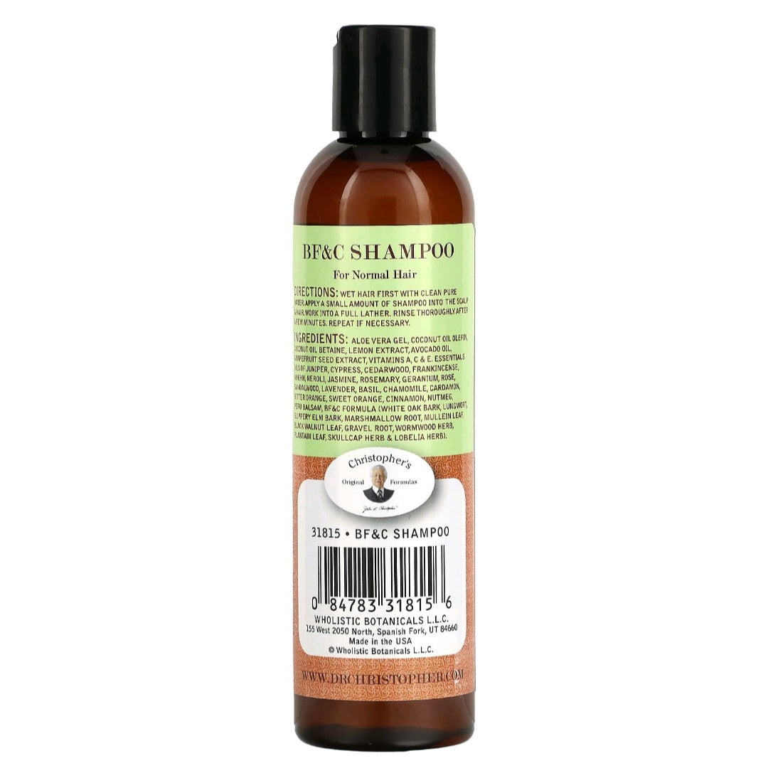 Christopher's Original Formula, BF&C Shampoo for Normal Hair, 236 ml