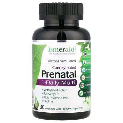 Emerald, Prenatal 1-Daily Multi-Vitamin, 30 Capsules