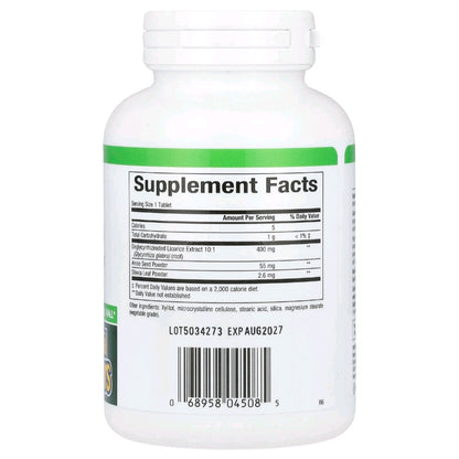 Natural Factors, DGL Deglycyrrhizinated Licorice Root Extract, 90 Chewable Tablets