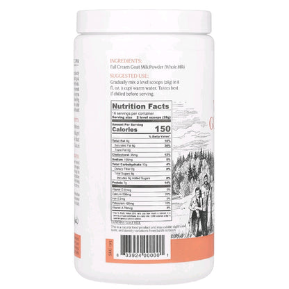 Mt. Capra, Whole Goat Milk, 453 g