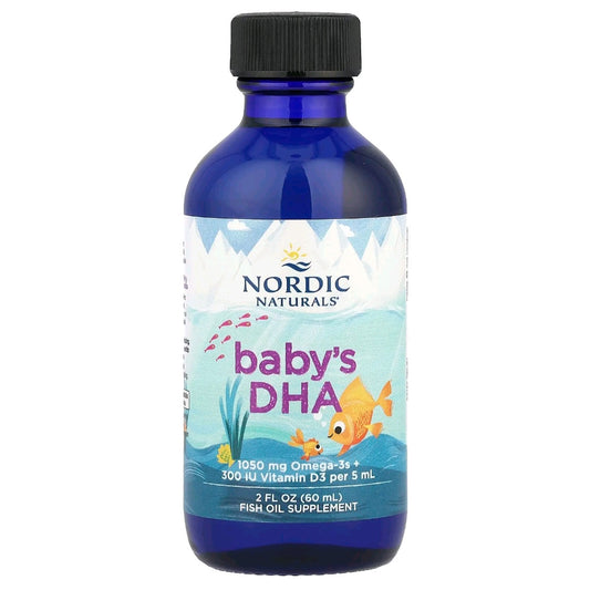 Nordic Naturals, Baby's DHA, Cod Liver Oil, 60 ml